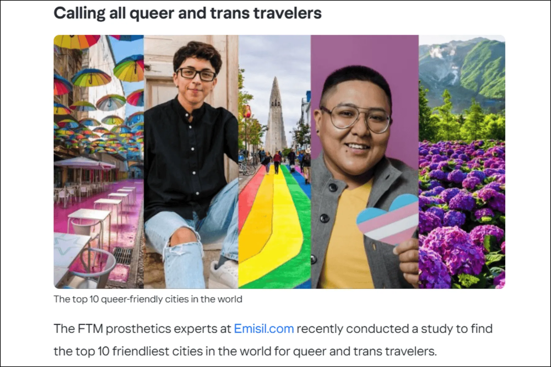 Top Queer Tourist Destinations