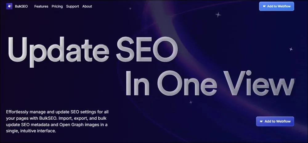BulkSEO – Best For Bulk metadata Edits and Migrations