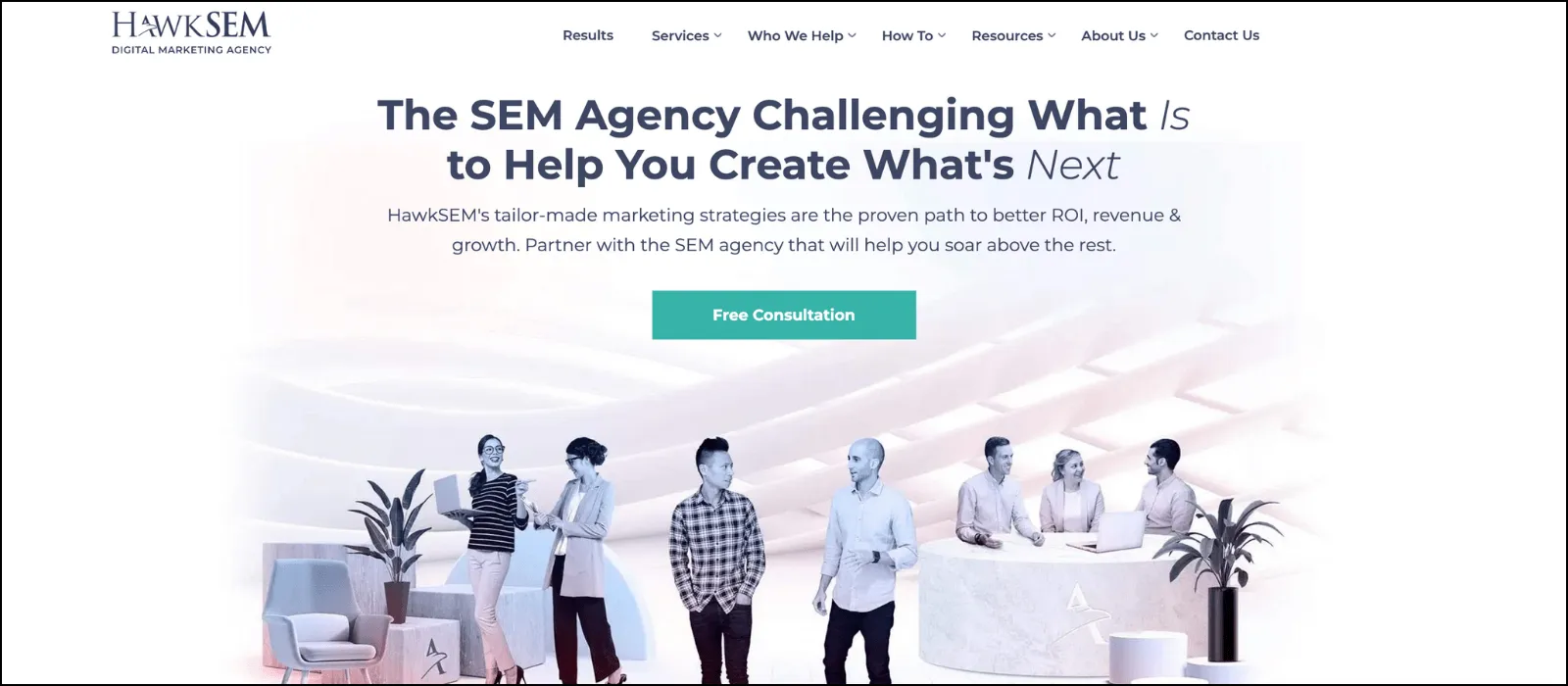 hawksem top seo companies in california