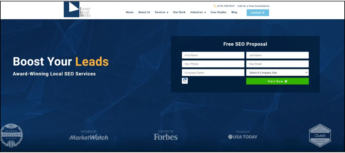 best local seo company - funnel boost media
