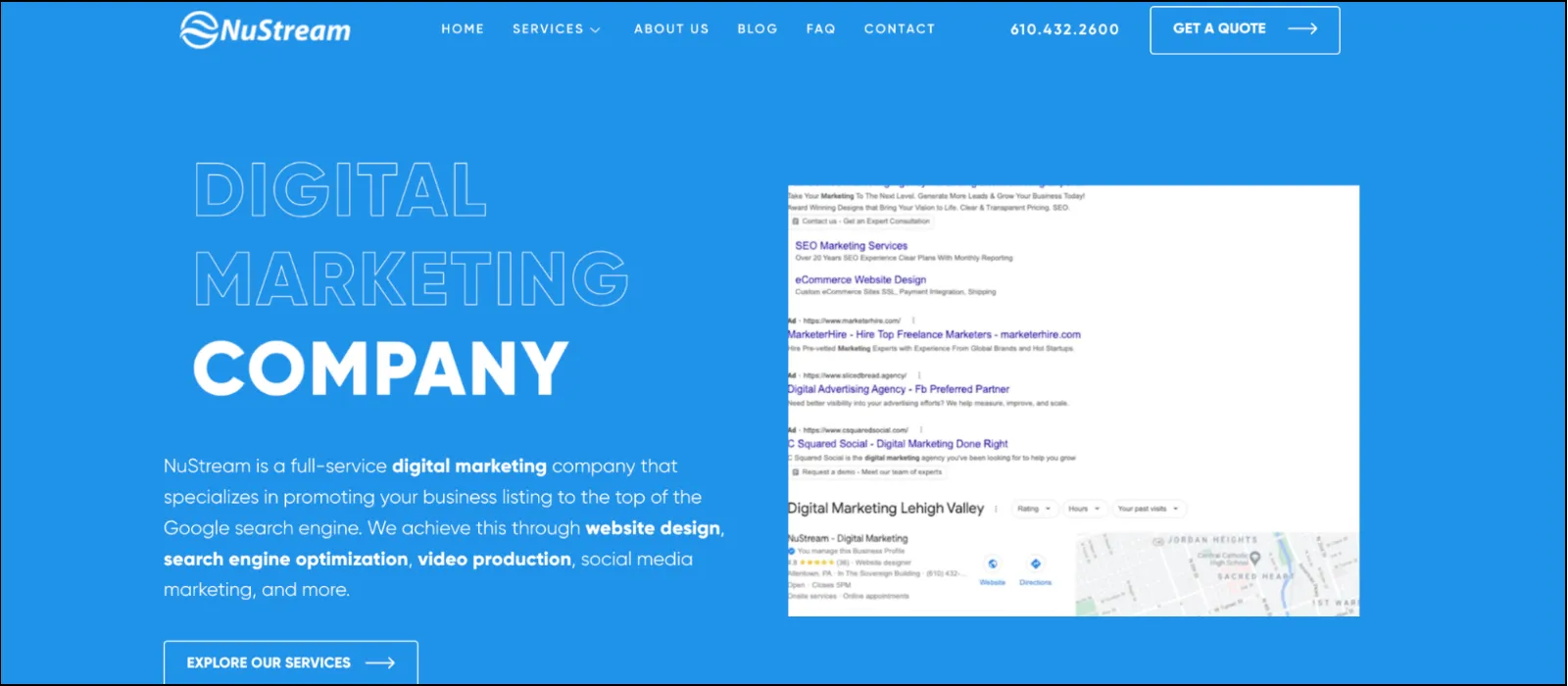 nustream Best SEO Companies for the Philadelphia Market