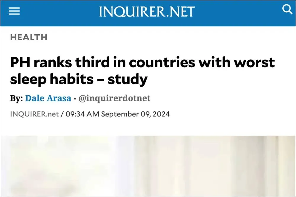 Countries With the Worst Sleep Habits