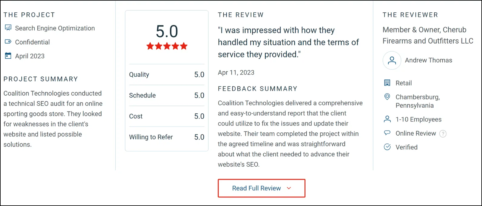 coalition technologies user review