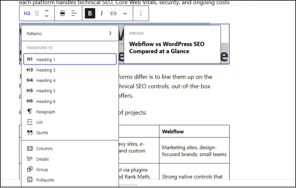 How Does WordPress Handle On-Page and Technical SEO?