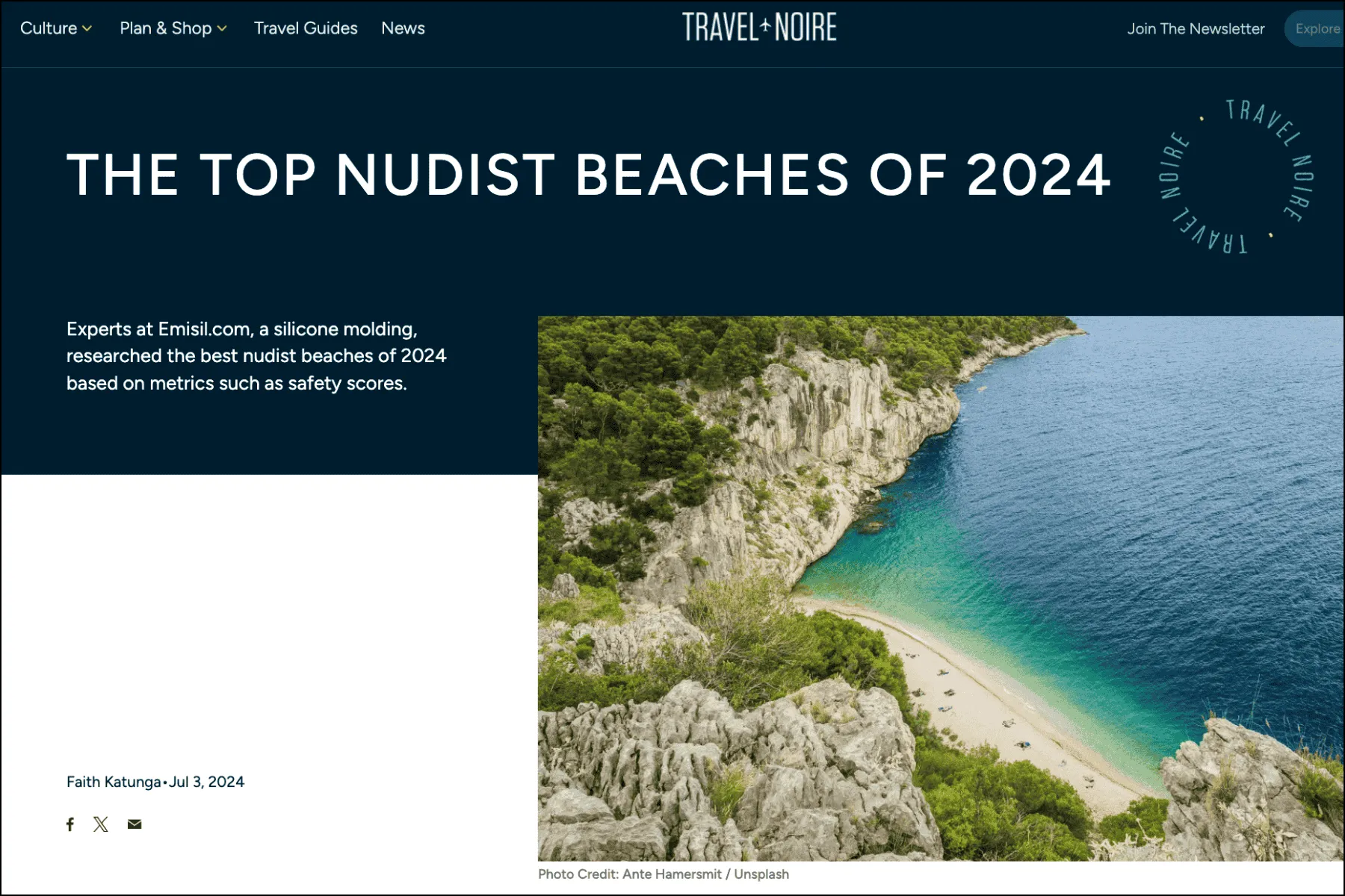 Top Nudist Beaches of 2024