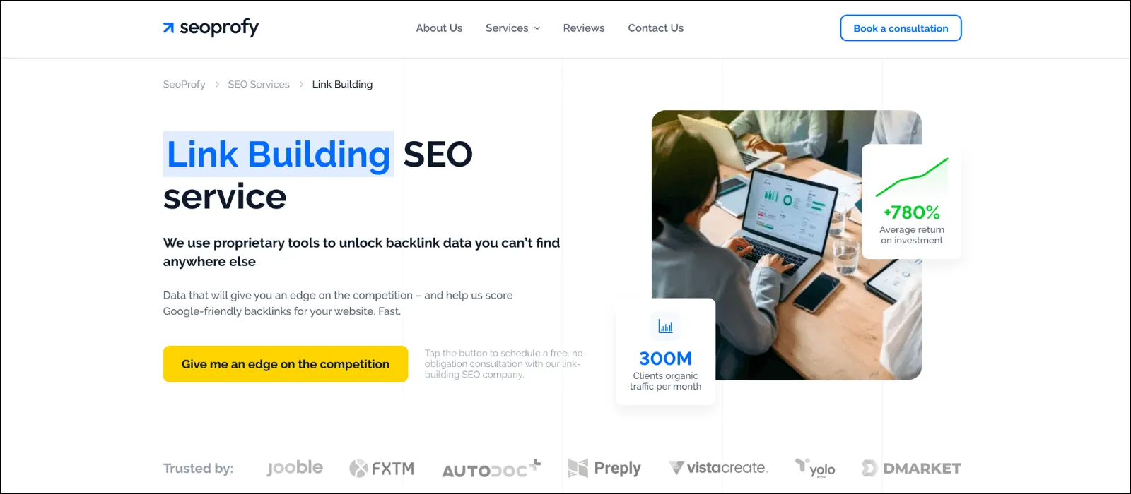 SEOProfy blogger outreach services