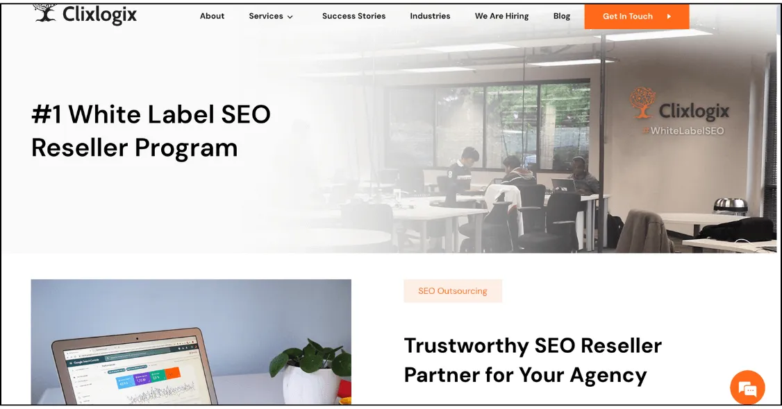 clixlogix best reseller seo company