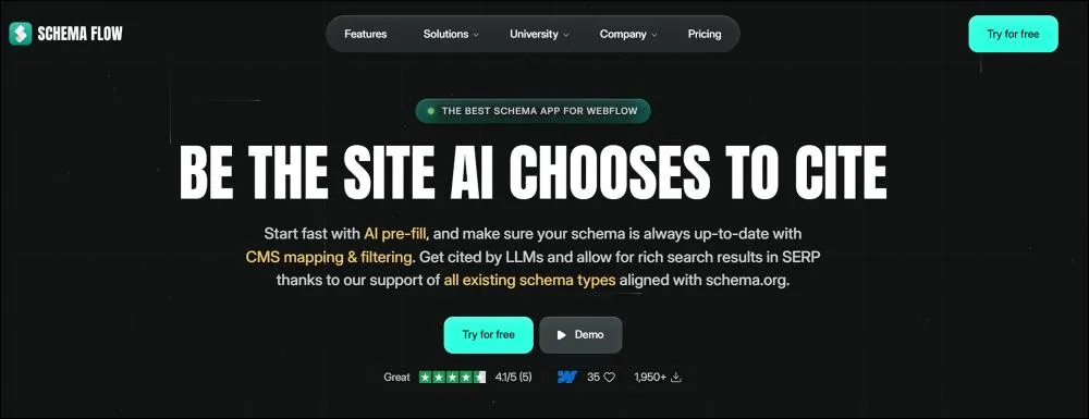 Schema Flow – Best For Automated Schema Across CMS Pages