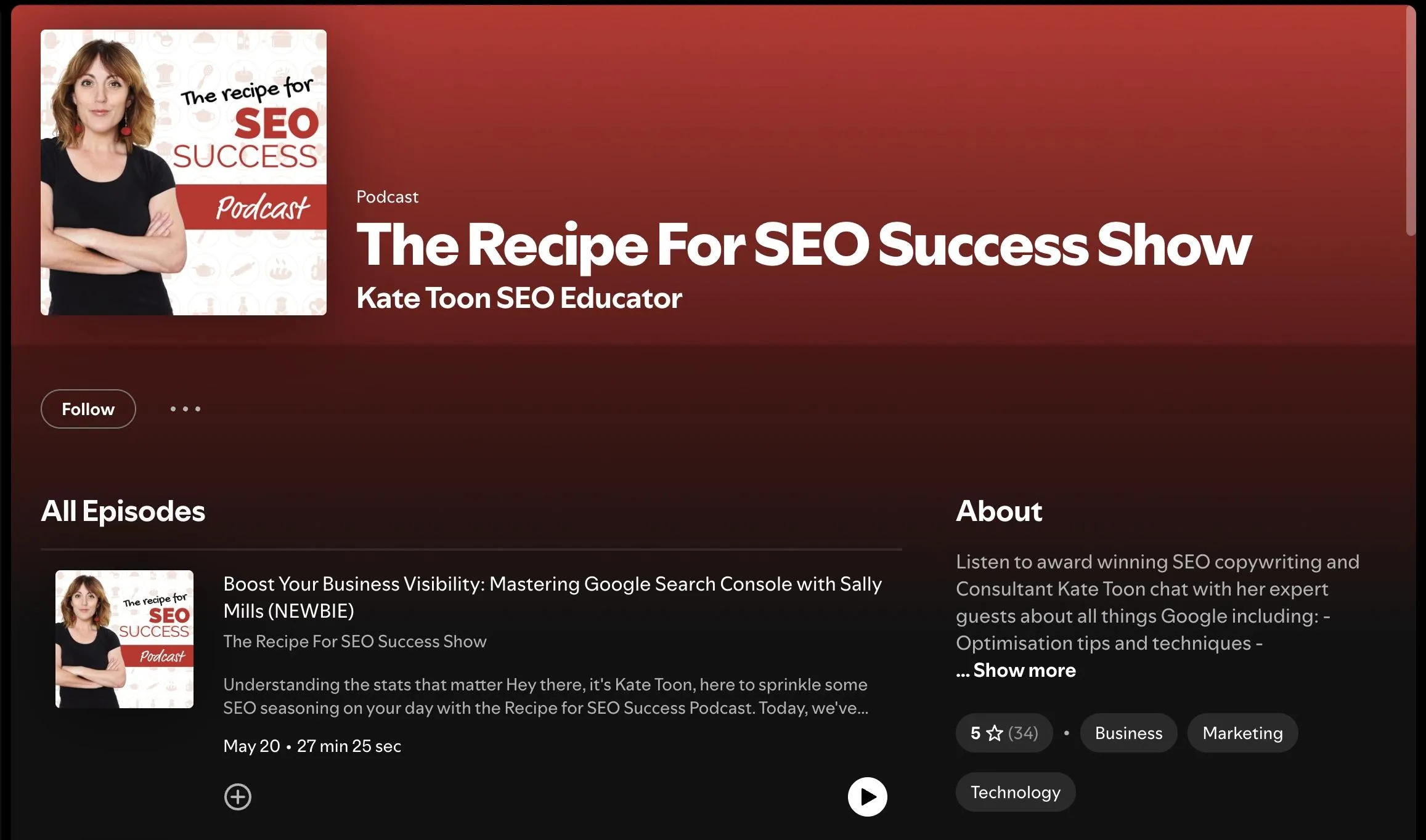 recipe for seo sccess Best SEO Podcasts