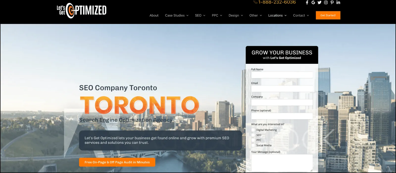let's get optimized seo companies toronto
