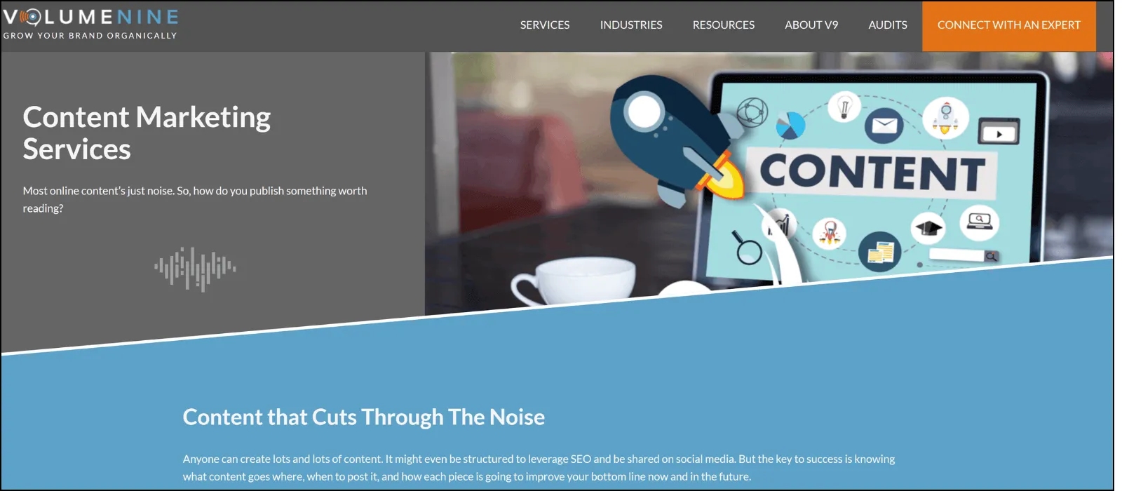 volume nine content marketing agencies