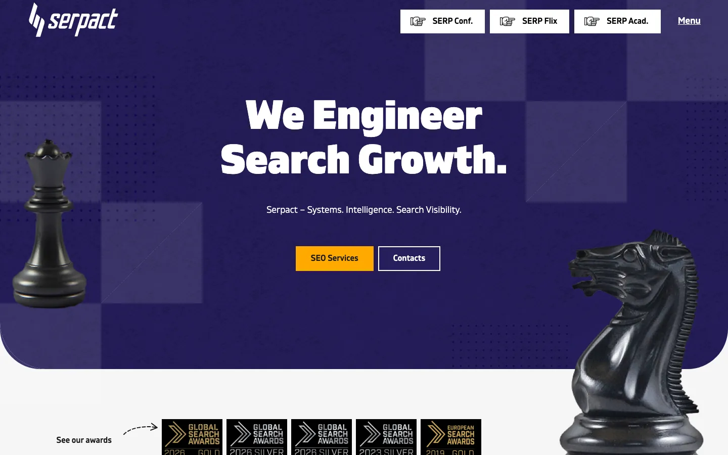 Serpact homepage
