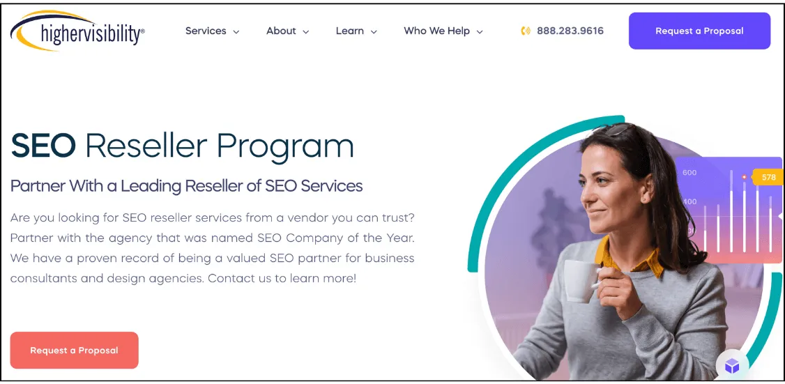 highervisibility best reseller seo company