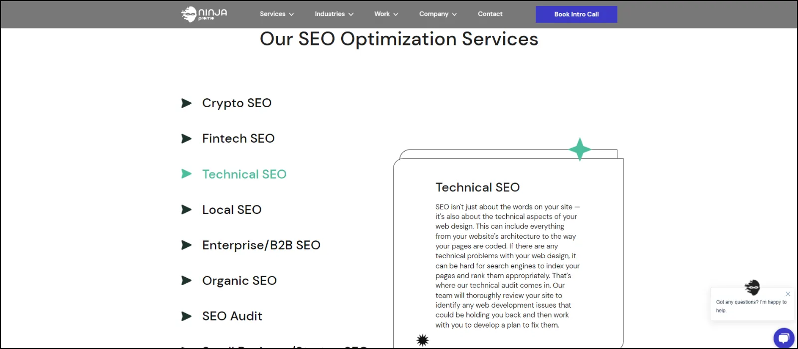 NinjaPromo technical SEO agency