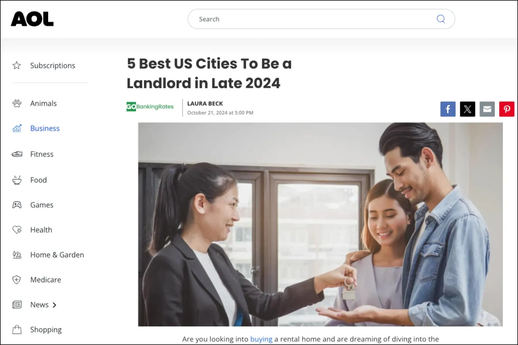 Best U.S. Cities for Landlords