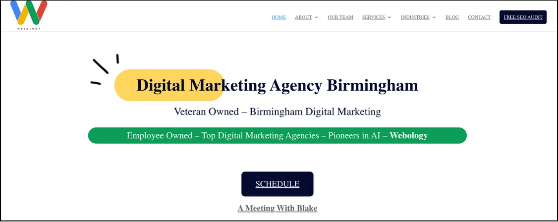 webology seo companies birmingham