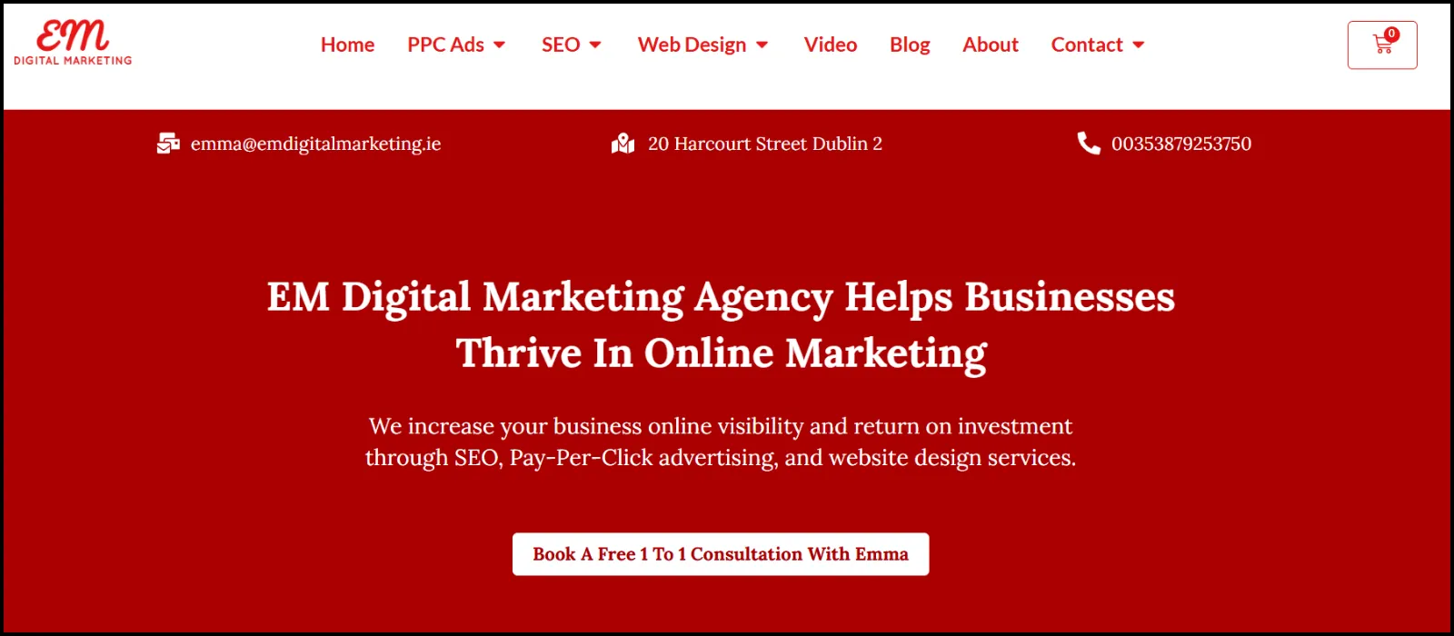 em digital marketing seo companies dublin