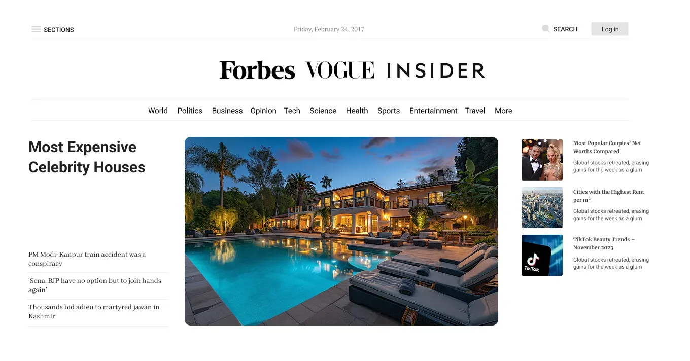 Most Expensive Celebrity Houses