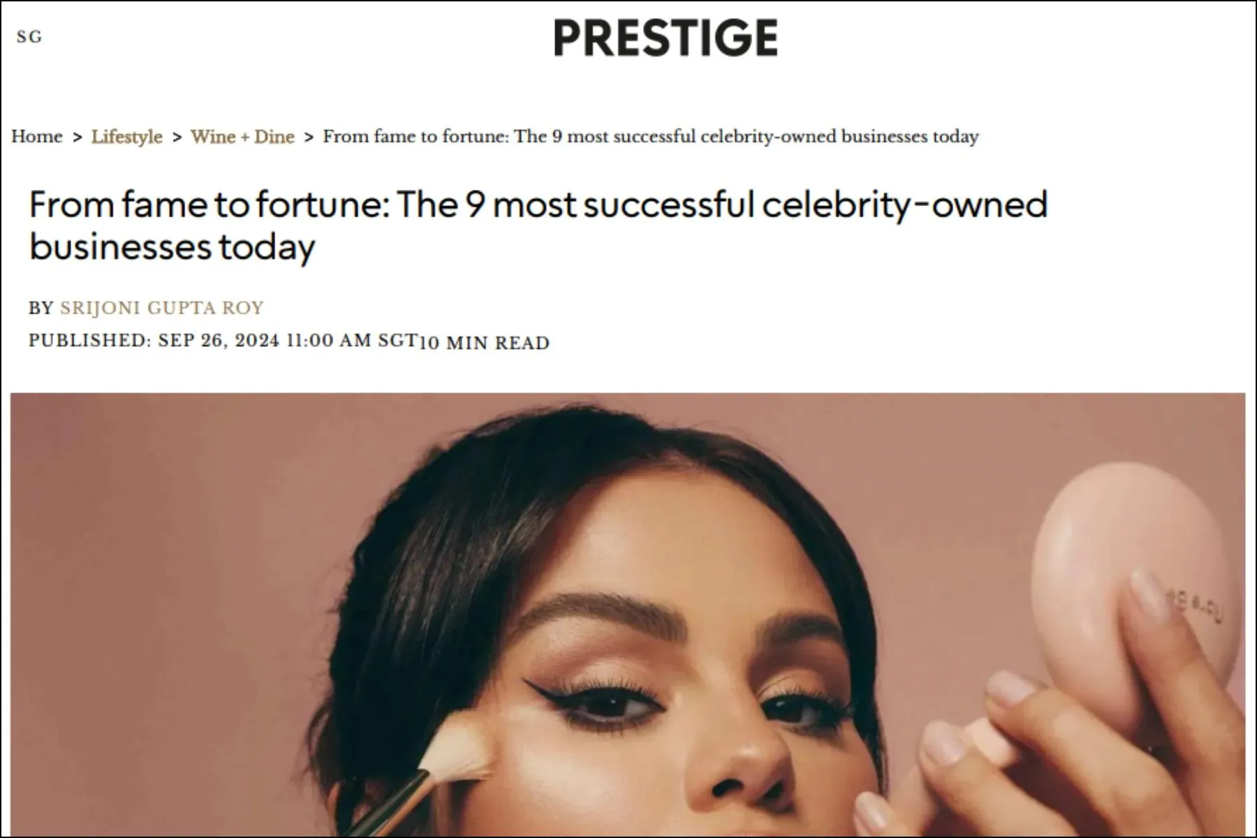 Best Performing Celebrity-Owned Businesses