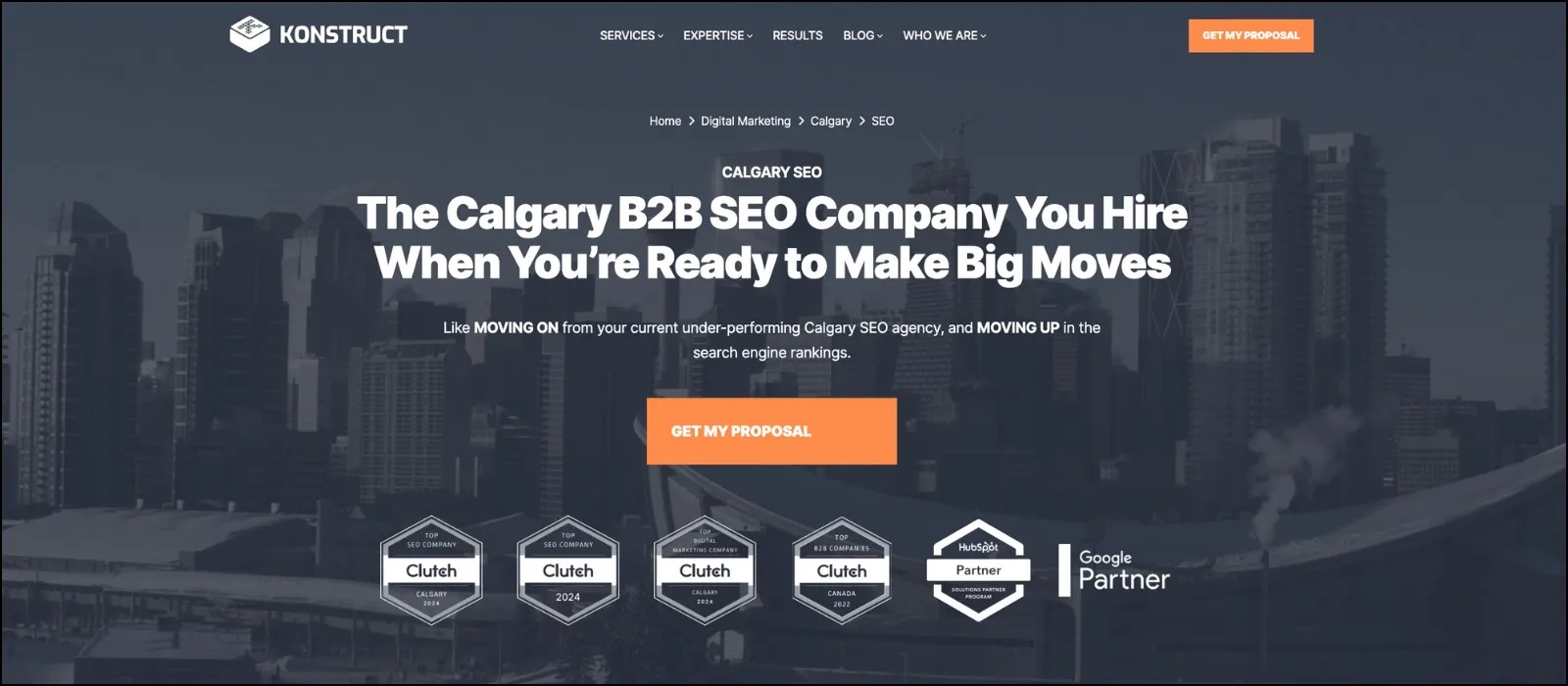 konstruct digital seo companies calgary
