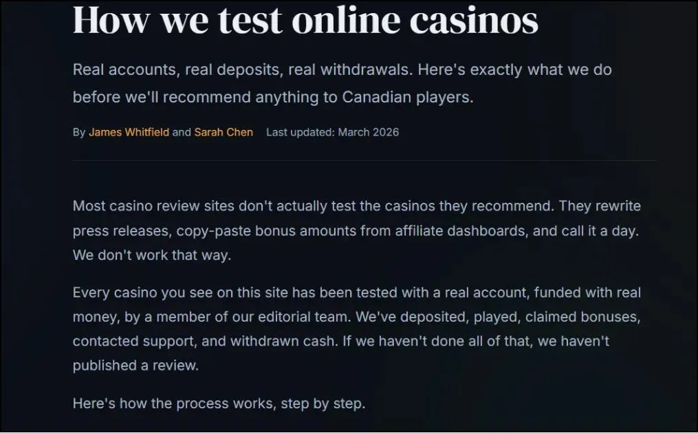 Casino Reviews That Demonstrate Real Expertise