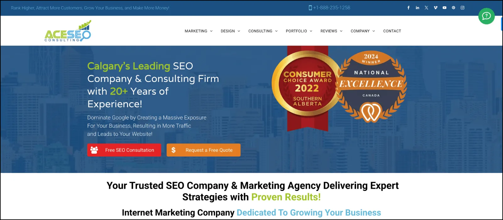 ace seo consulting seo companies calgary
