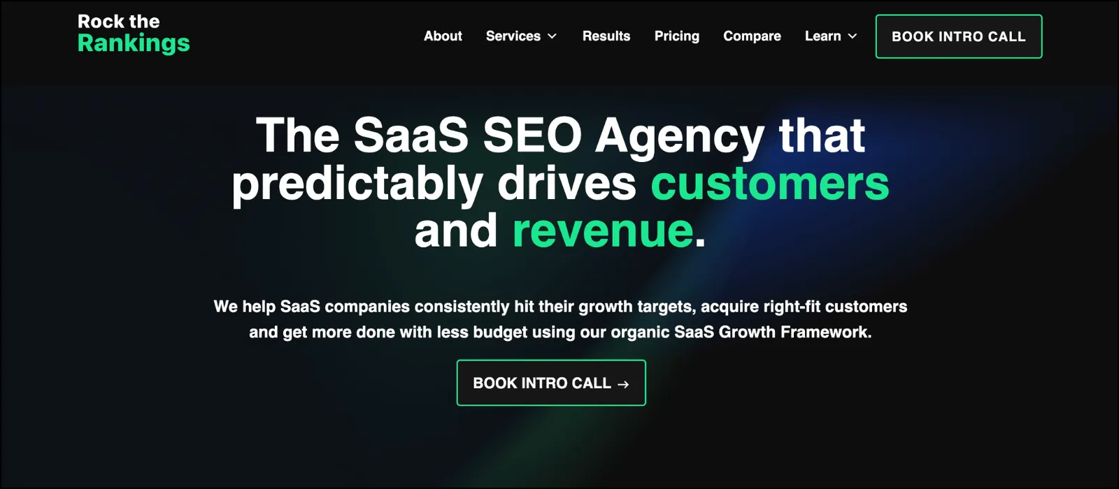 rock the rankings b2b saas seo agency