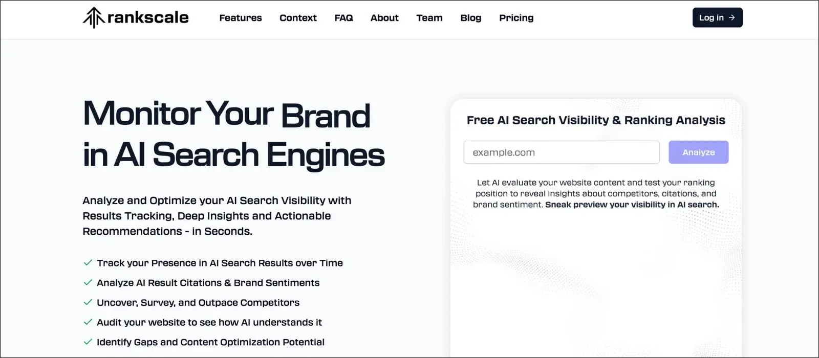 reankcsale AI Search Visibility Tools