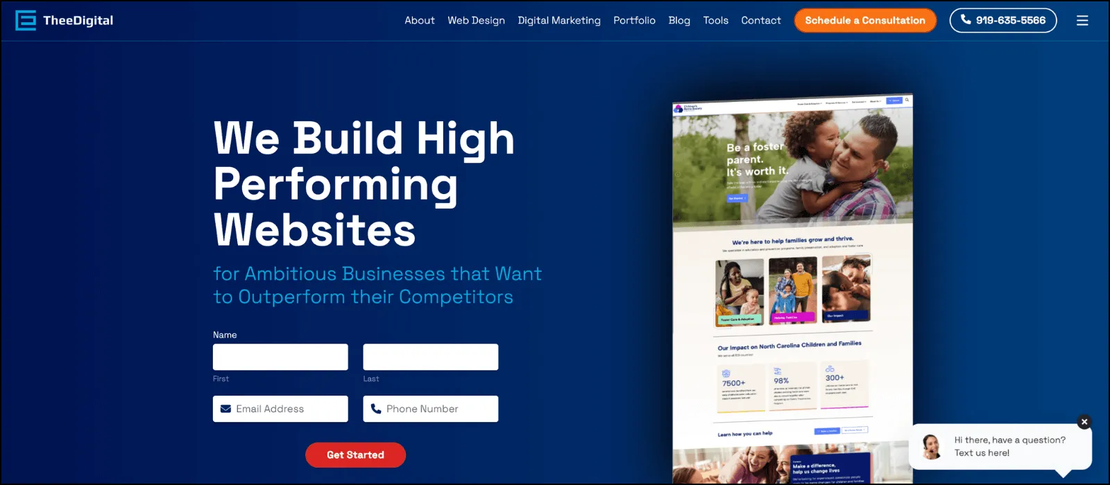 thee digital seo company in north carolina