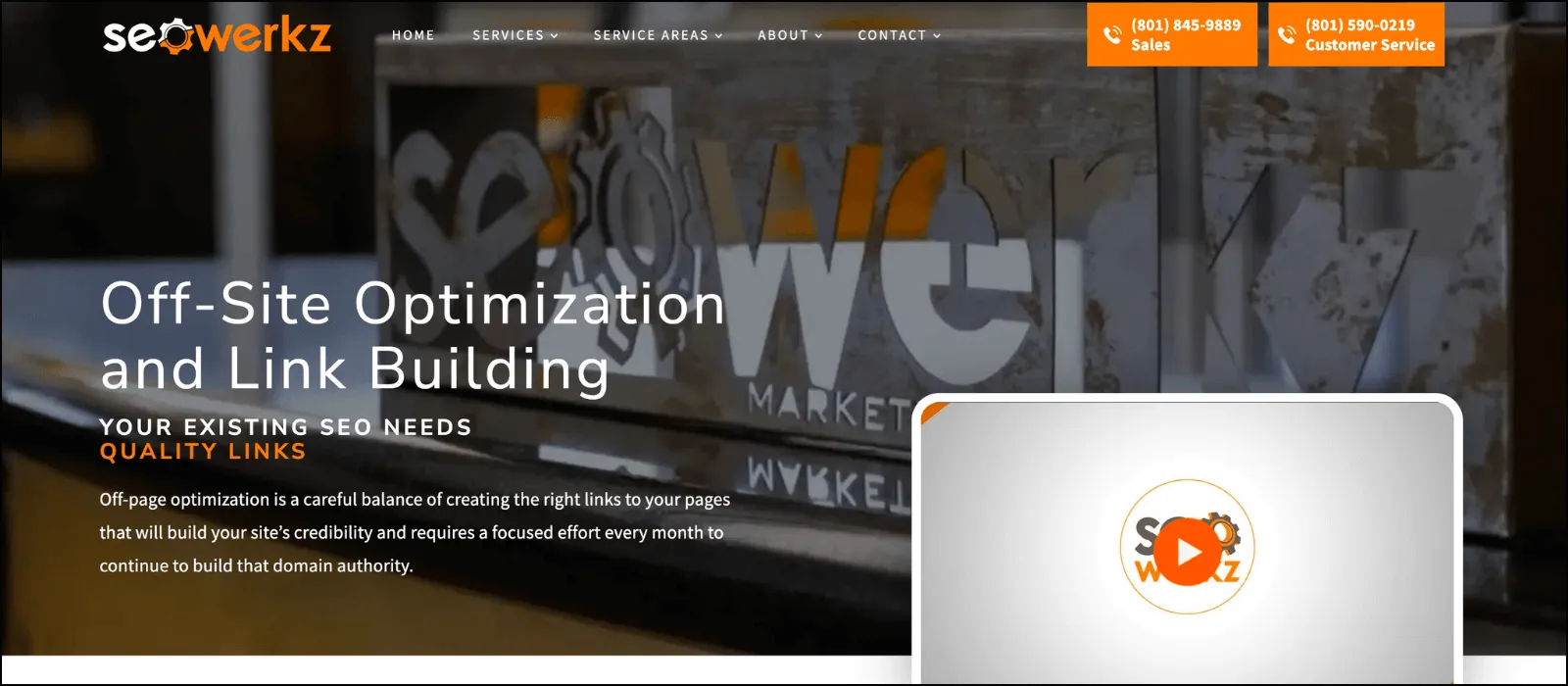 SEO Werkz blogger outreach services