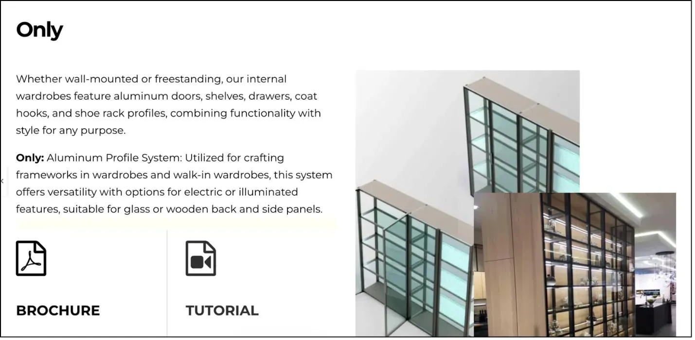 old product page