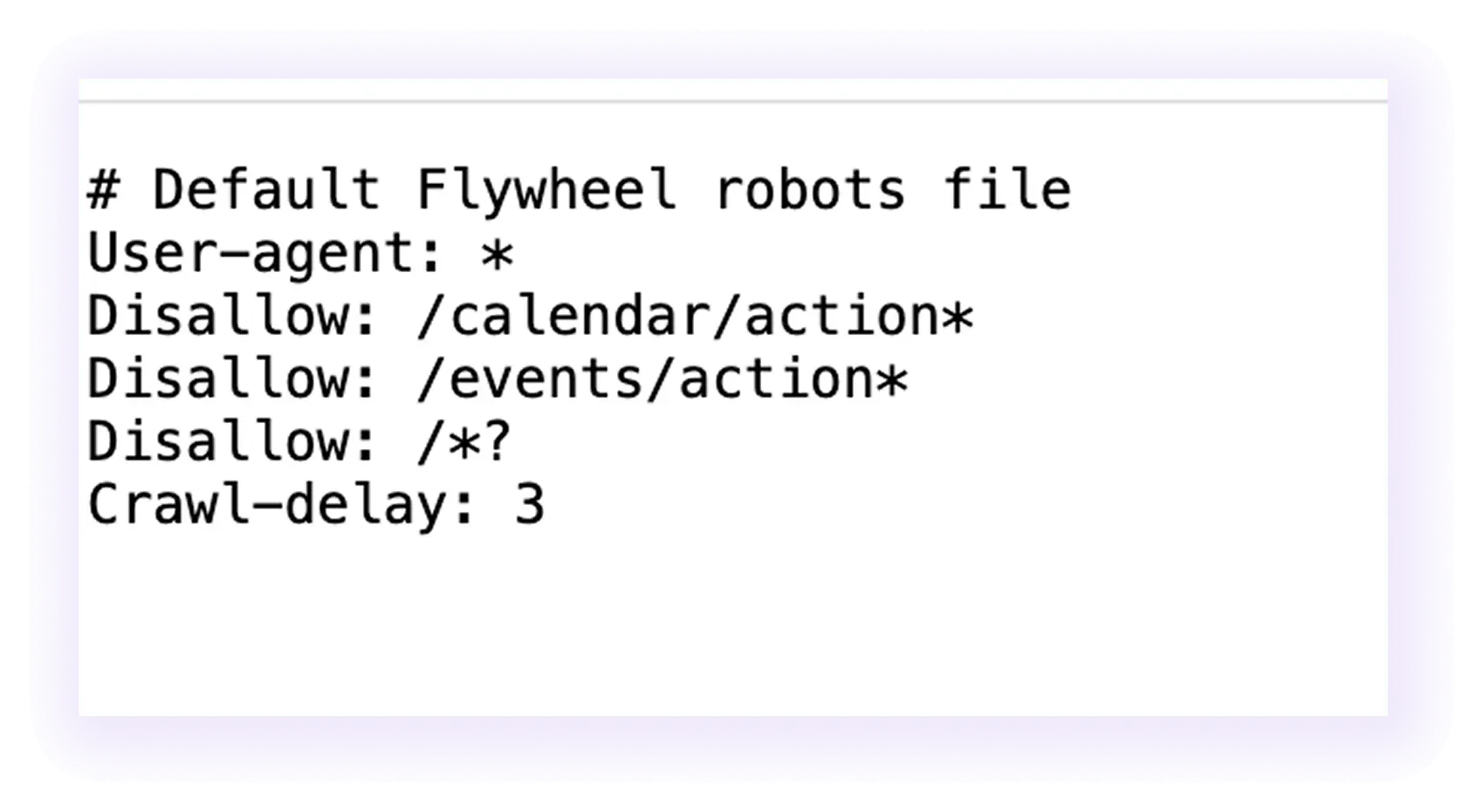 example of a robots.txt file for a home builder website