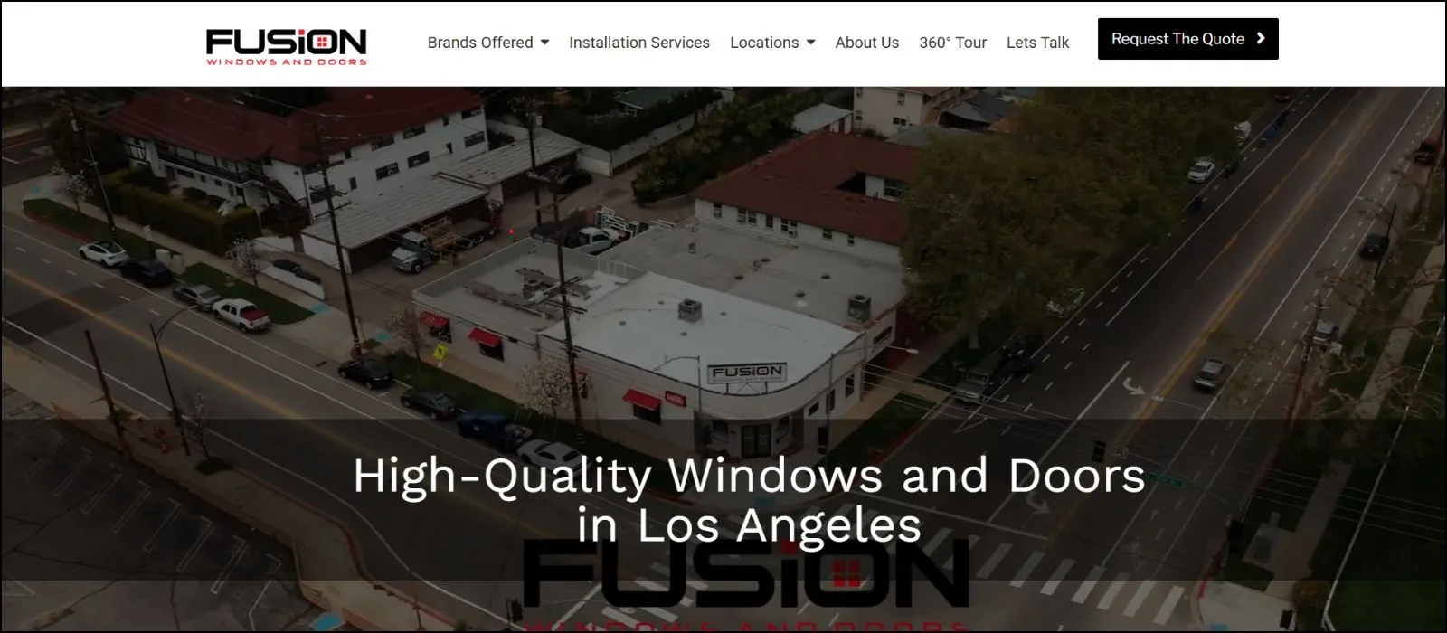 Fusion Windows & Doors SEO project