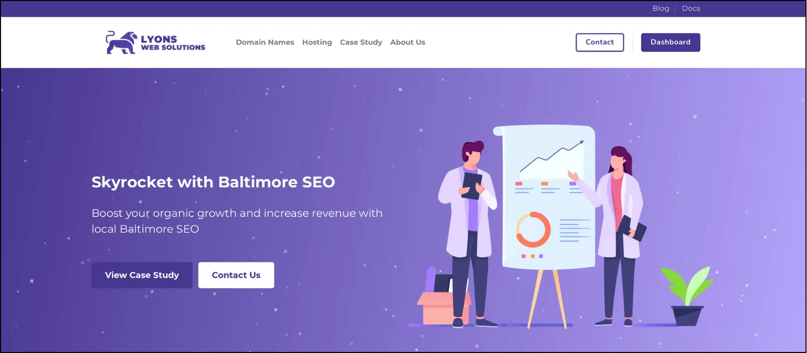 lyons web solutions best seo company baltimore
