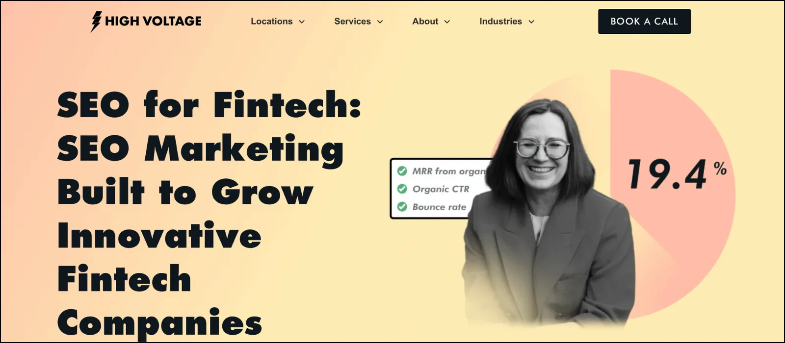 high voltage seo fintech seo agency