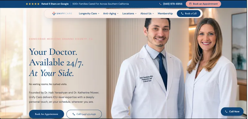 SEO Case Study for Concierge Medicine Local Practice