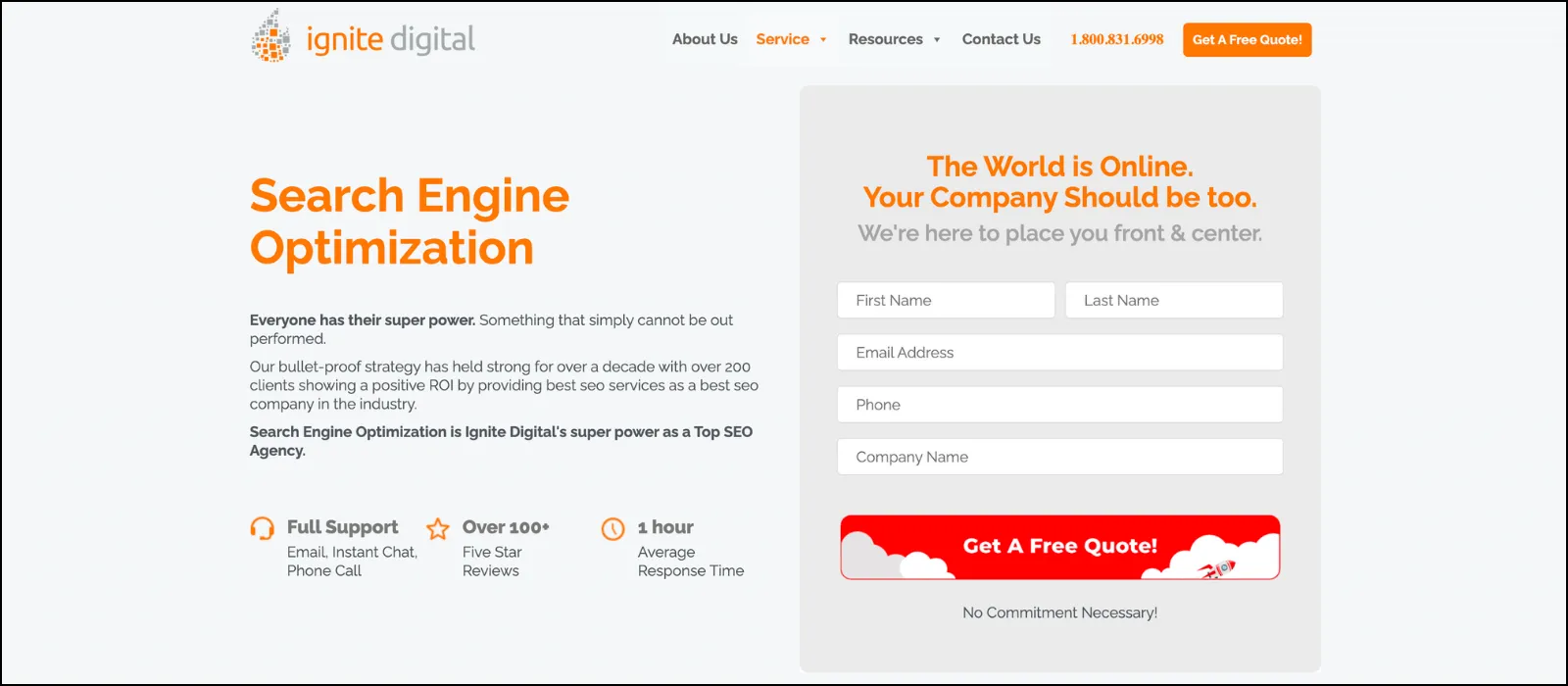 ignite digital seo consulting company