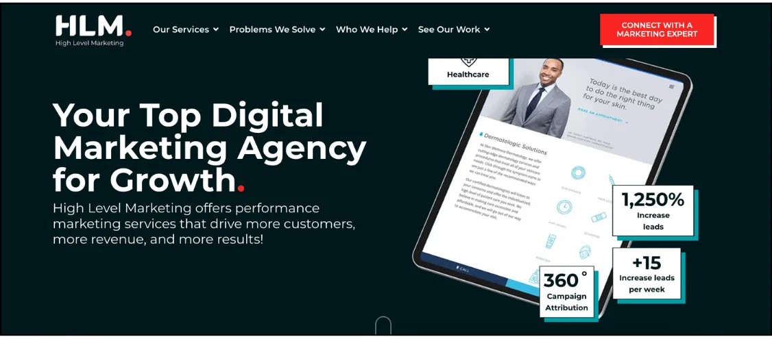 best seo company in houston - high level marketing