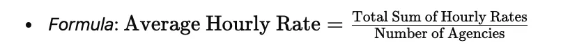average hourly rate for seo