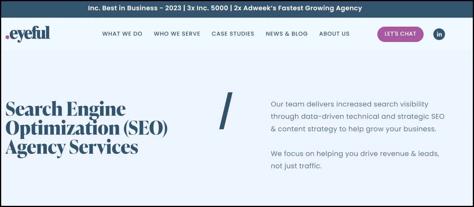 eyeful Best SEO Companies in Dallas