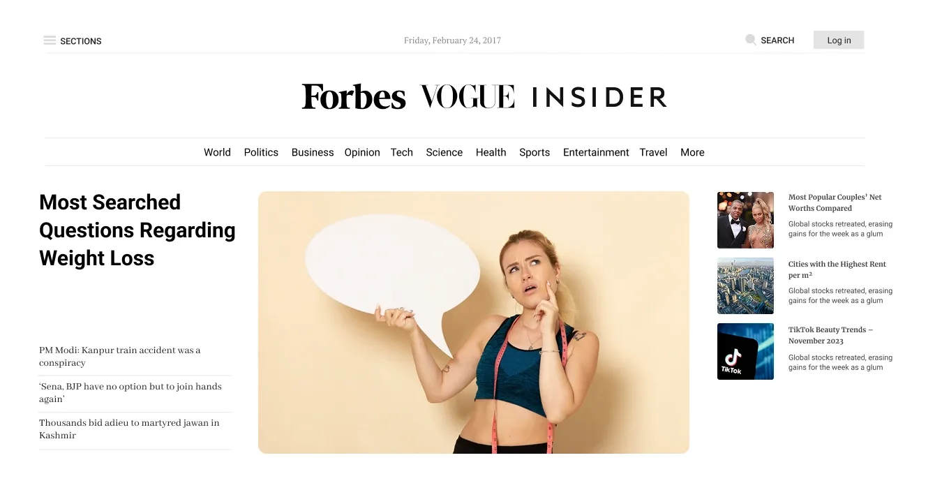 Most Searched Questions Regarding Weight Loss