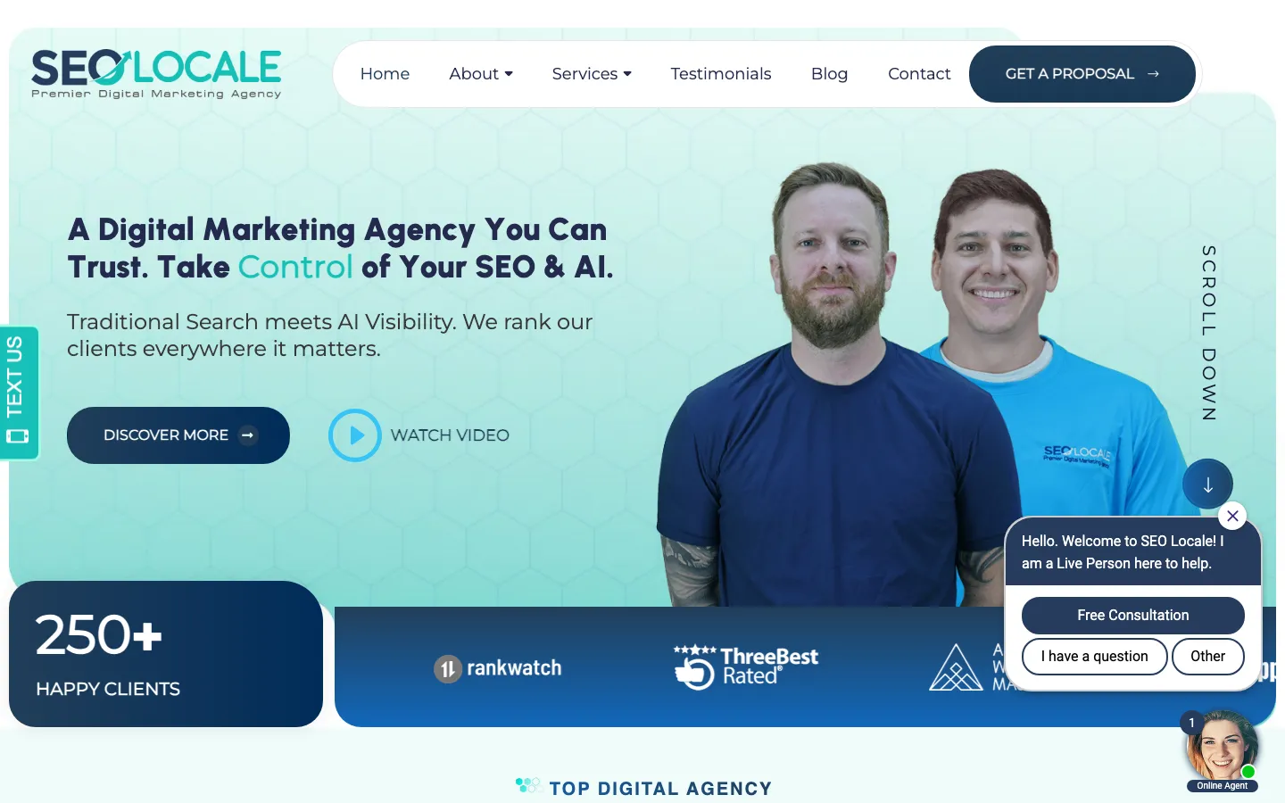 SEO Locale homepage