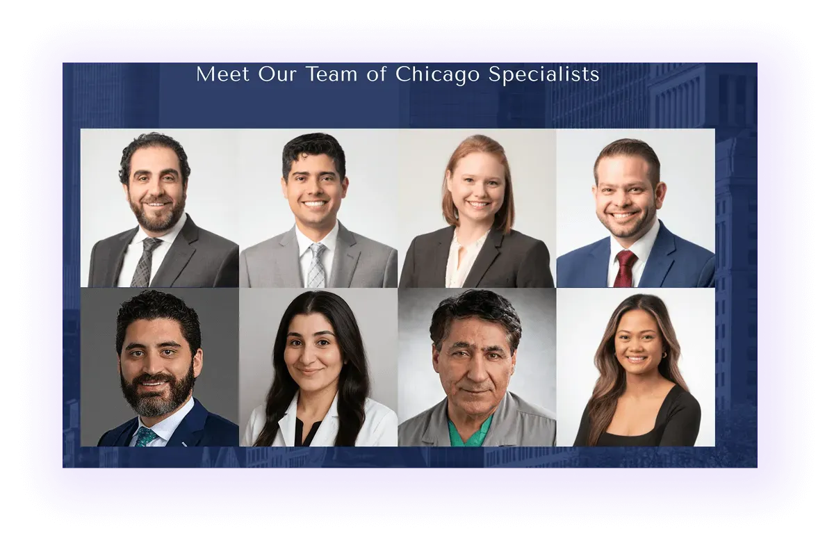 surgeons block on a surgical clinic website