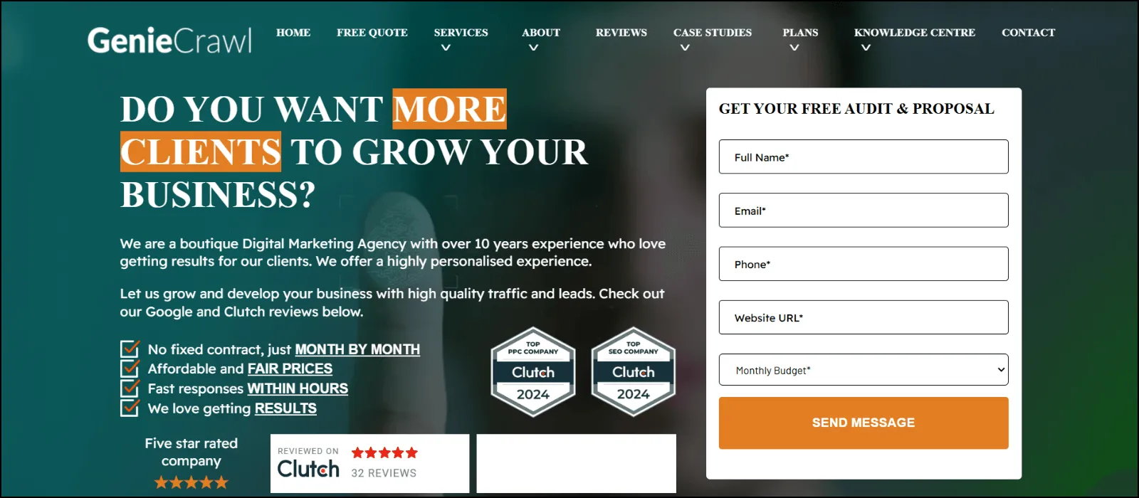 geniecrawl seo companies oxford