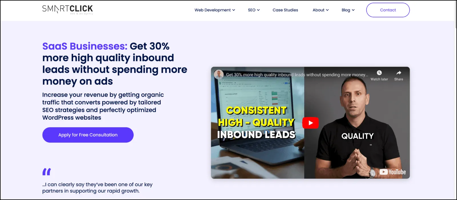 smartclick seo lead generation companies