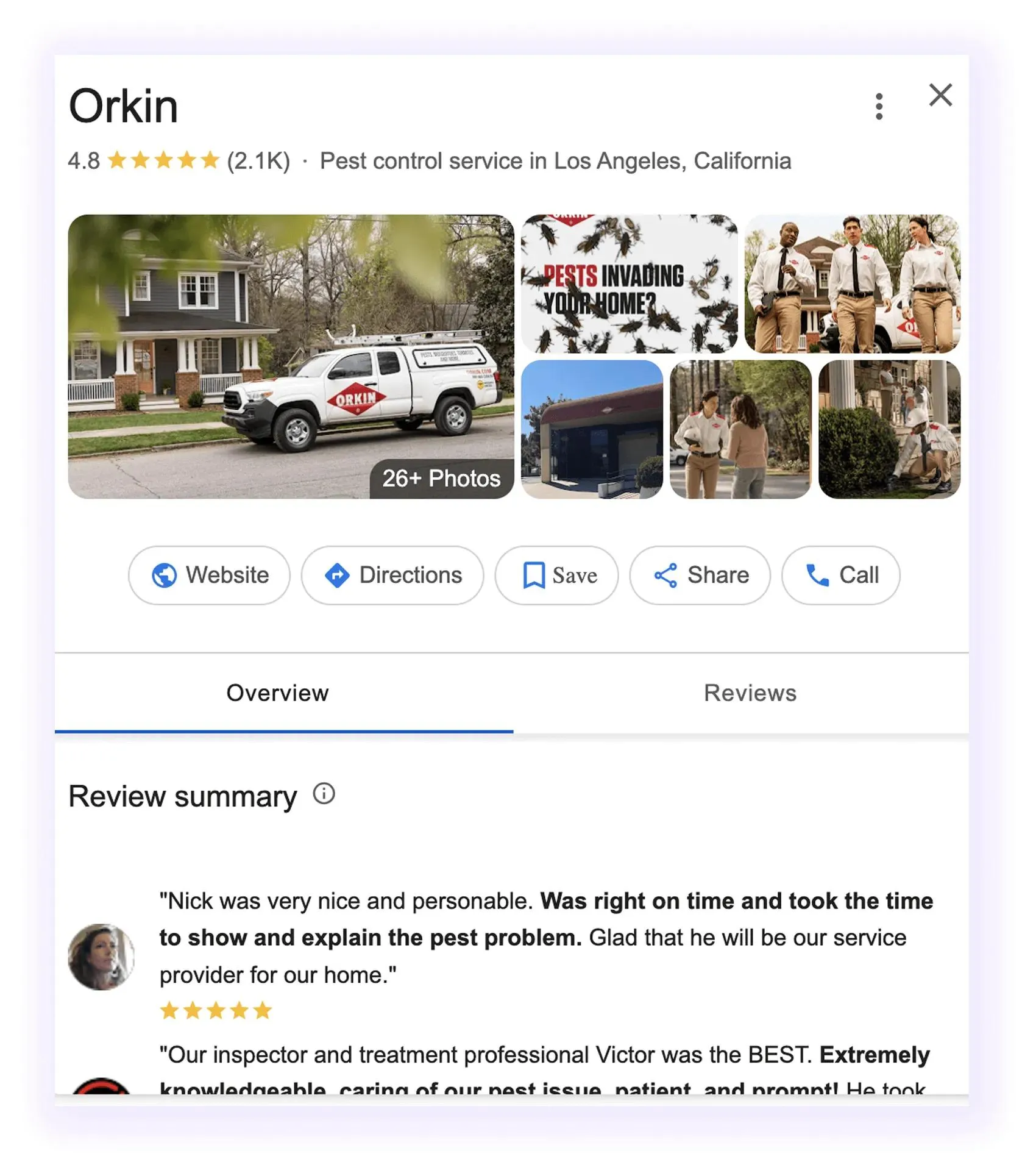 well-optimized pest control GBP
