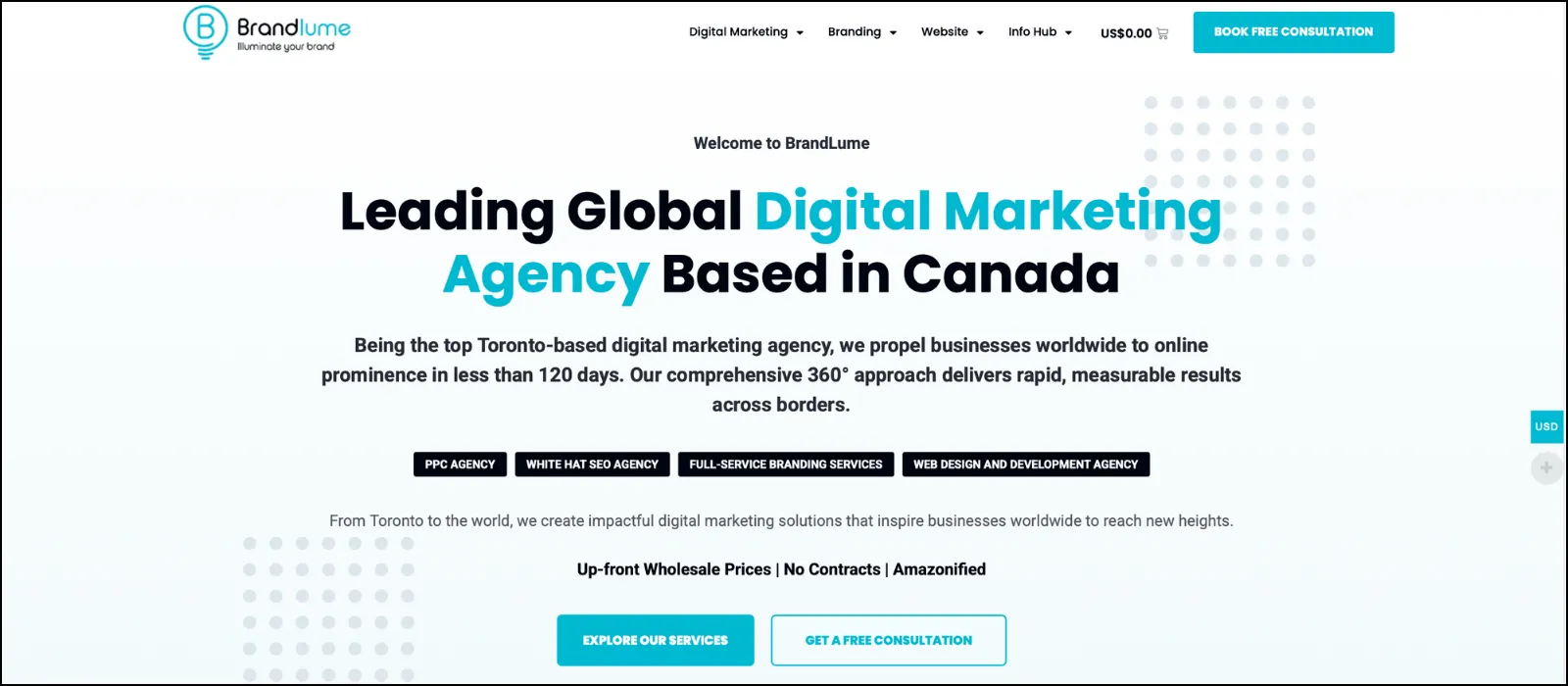 brandlume inc seo companies toronto