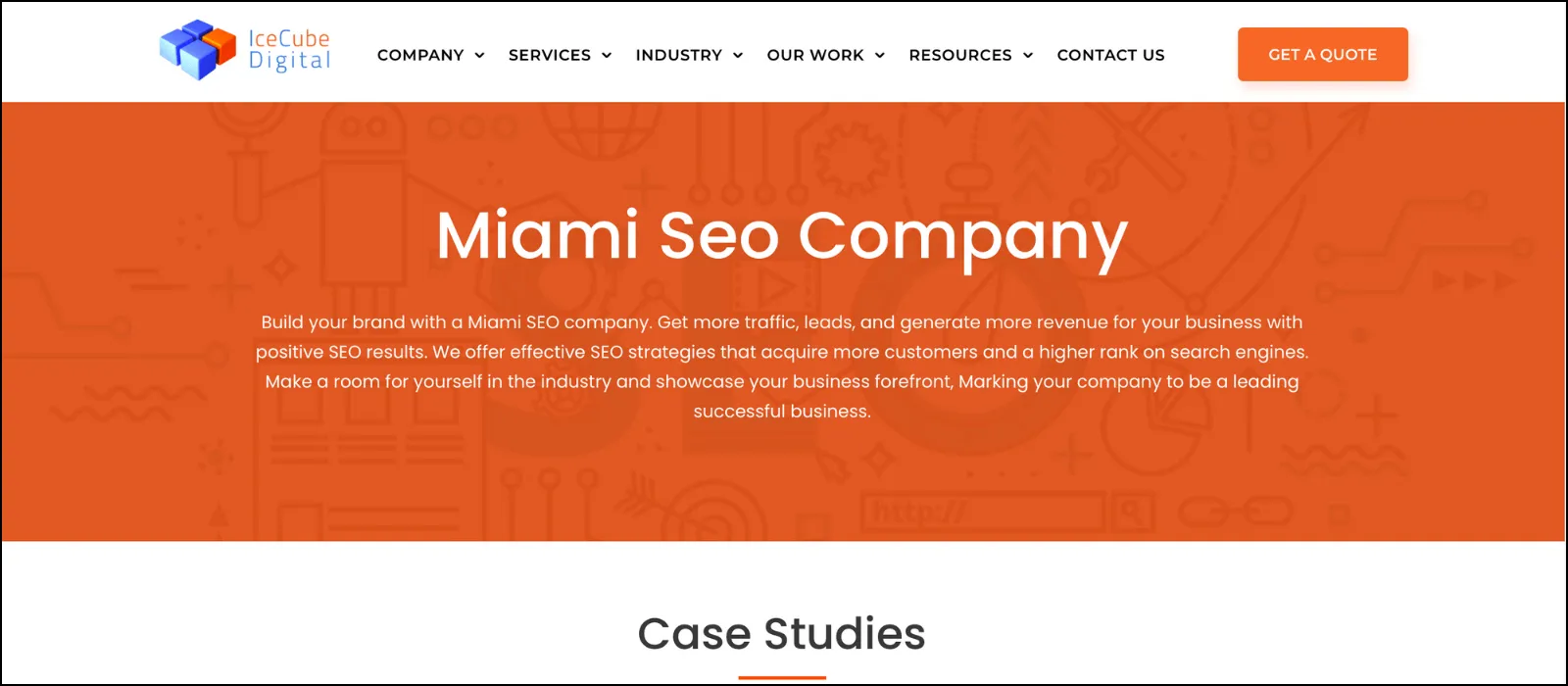 icecube digital seo companies in miami