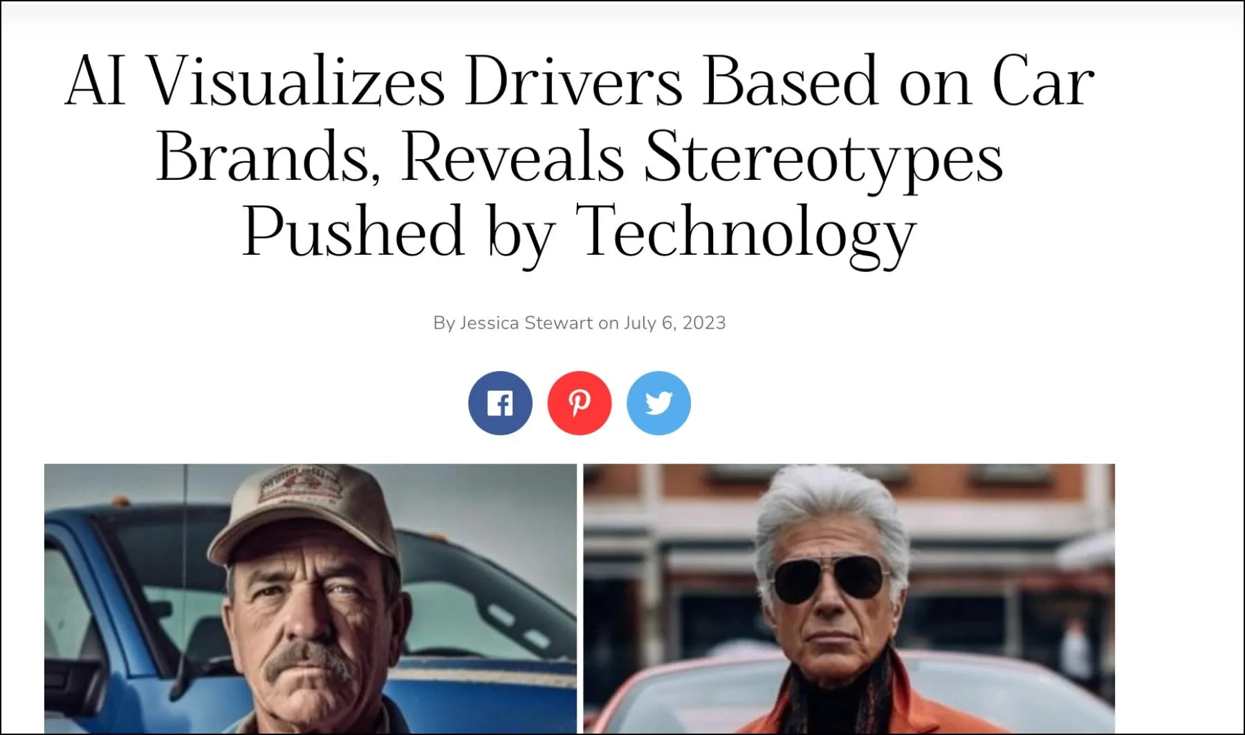 Car Brand Drivers According to AI