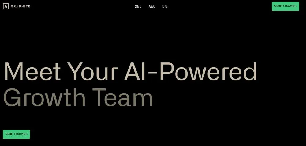 Graphite – Best For Tracking Visibility in AI search